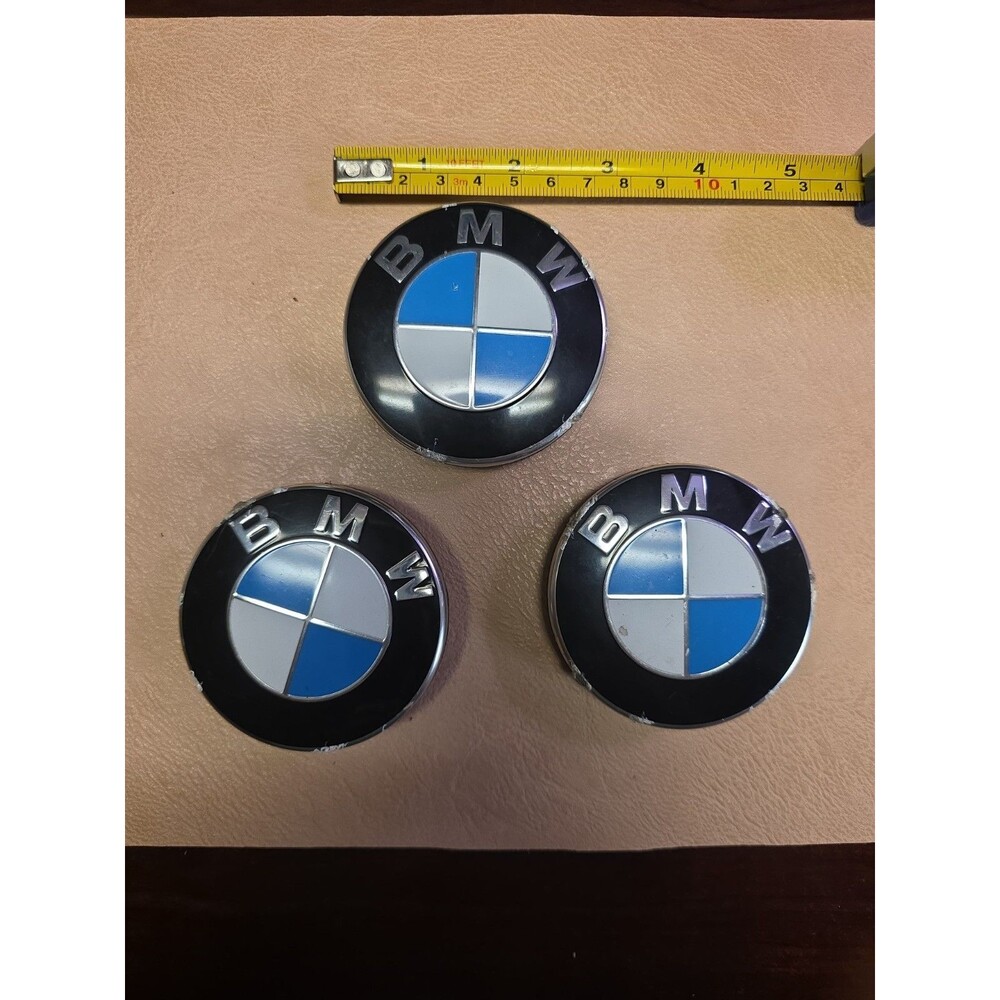 3 BMW Wheel Center Caps
